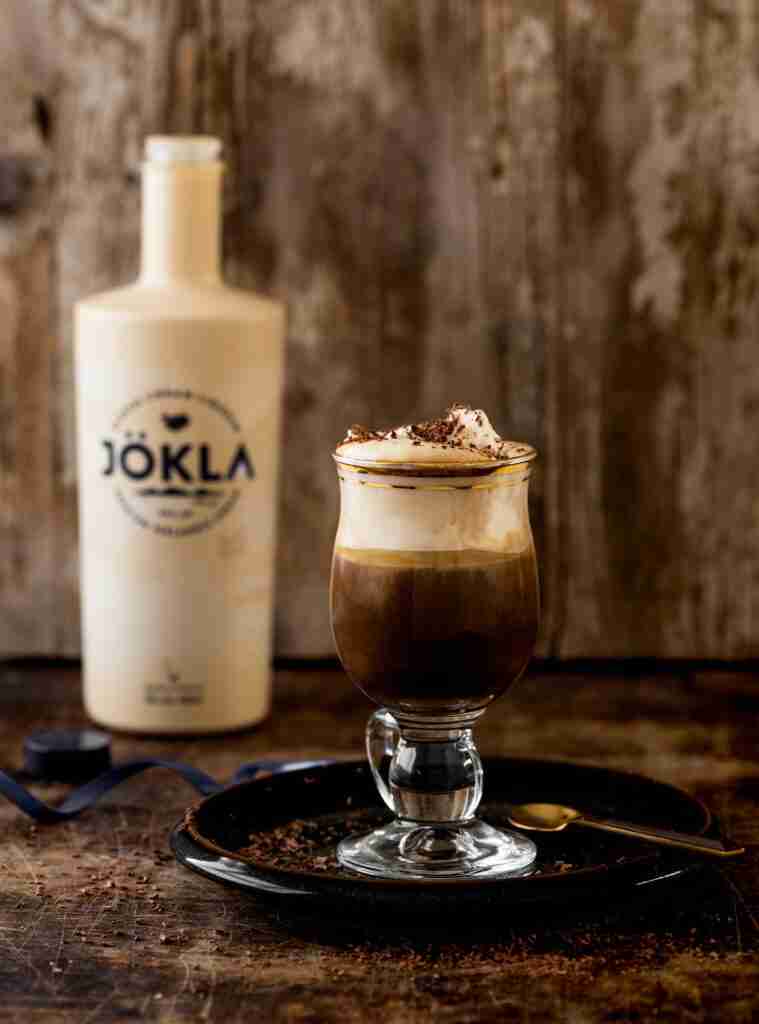 Jökla Irish cream coffee recipe
